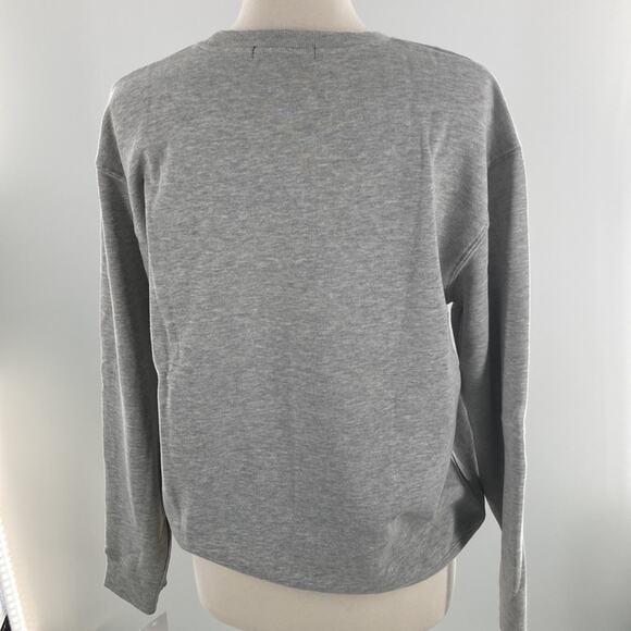 The Vinyl Icons Womens Gray Def Leopard Pyromania Crew Neck Sweatshirt S New - Picture 6 of 12